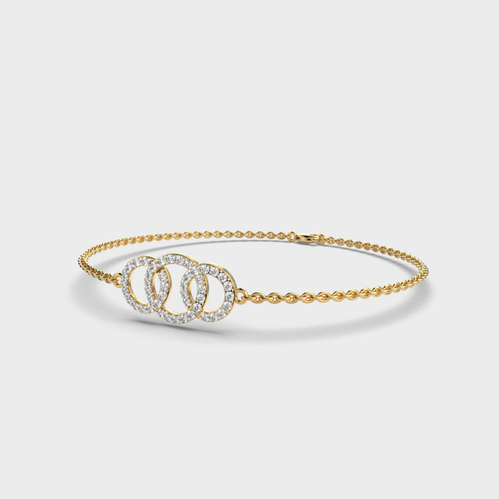 Medallion Diamond Bracelet - Koki Jewel