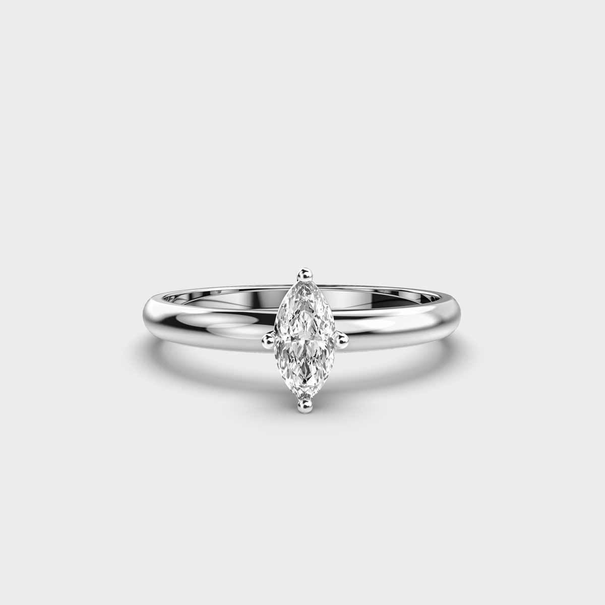 15 Cent Marquise Diamond Ring