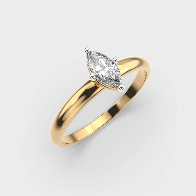 15 Cent Marquise Diamond Ring - Koki Jewel
